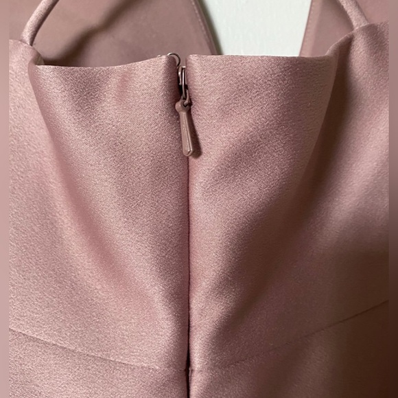BHLDN Party Dress. Midi length. Mauve color. Has Pockets! - Picture 5 of 9
